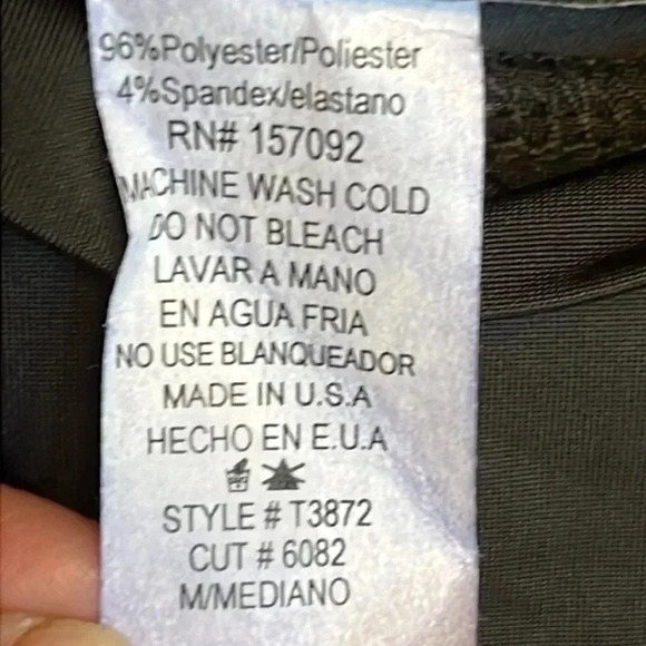 Women's One by One black Blouse M Lace Cold shoulder embroidered event party Y2K - Picture 3 of 8